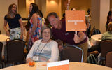 GTM West Ambassador Devin Hansen with Anne DuBose of Odyssey Travel in San Antonio, Texas, during the Travel Advisor Orientation.