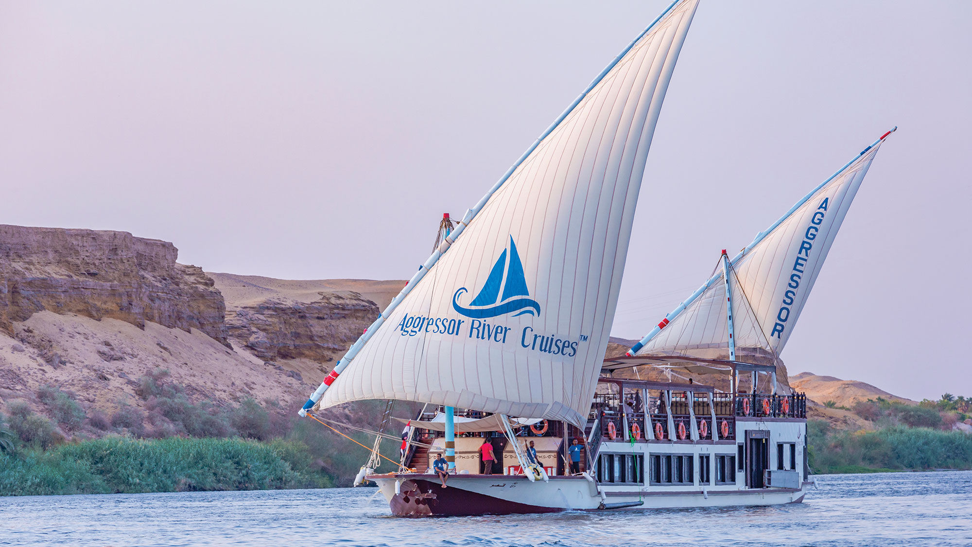 Aggressor Adventures launched its first river boat, the Nile Queen, a 155-ft. dahabiya that holds 16 passengers last September.
