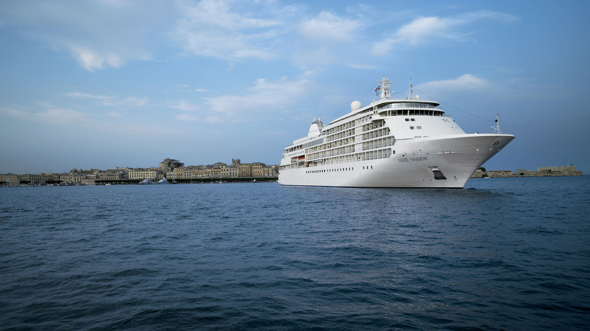 The perks will be included on bookings of 2022 sailings across the Silversea fleet. Above, the Silver Shadow.