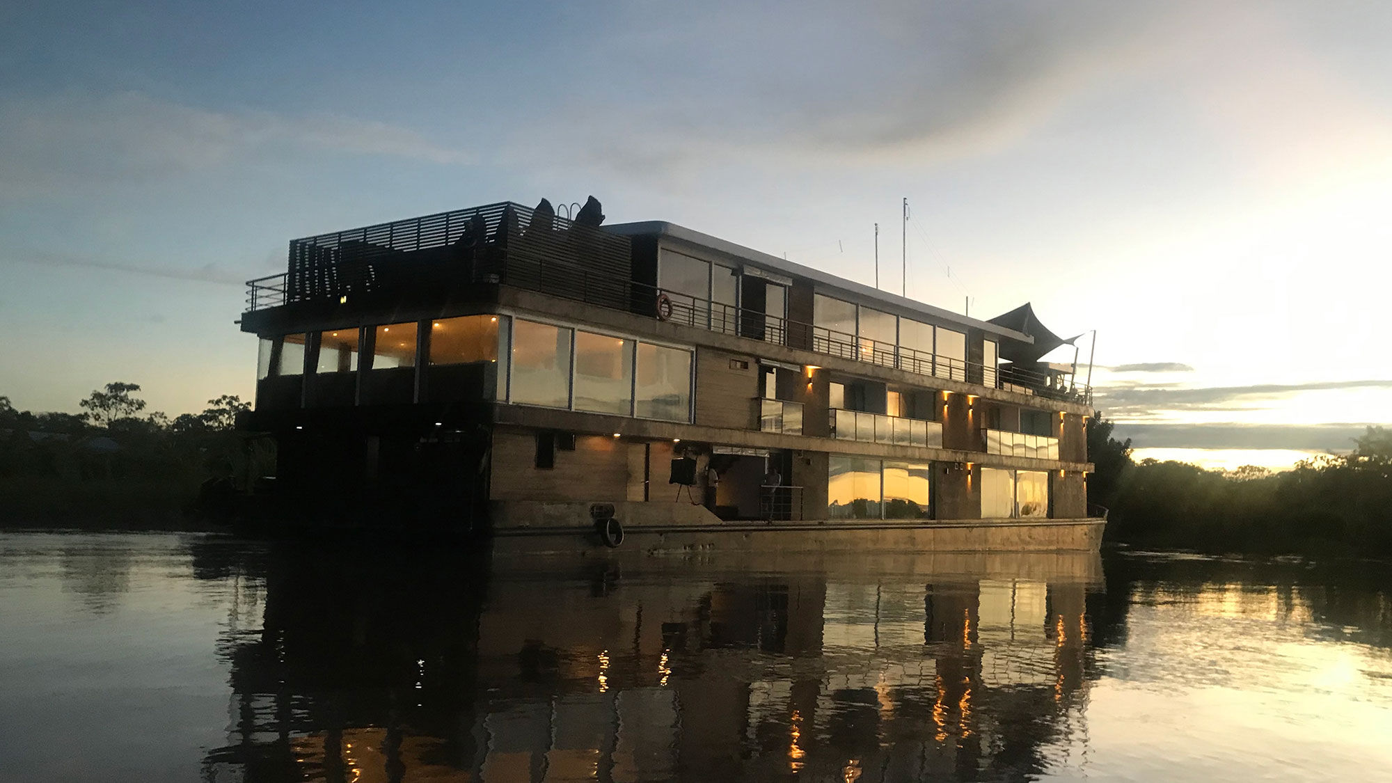 The Zafiro, one of three river boats operated on the Peruvian Amazon by Jungle Experiences.