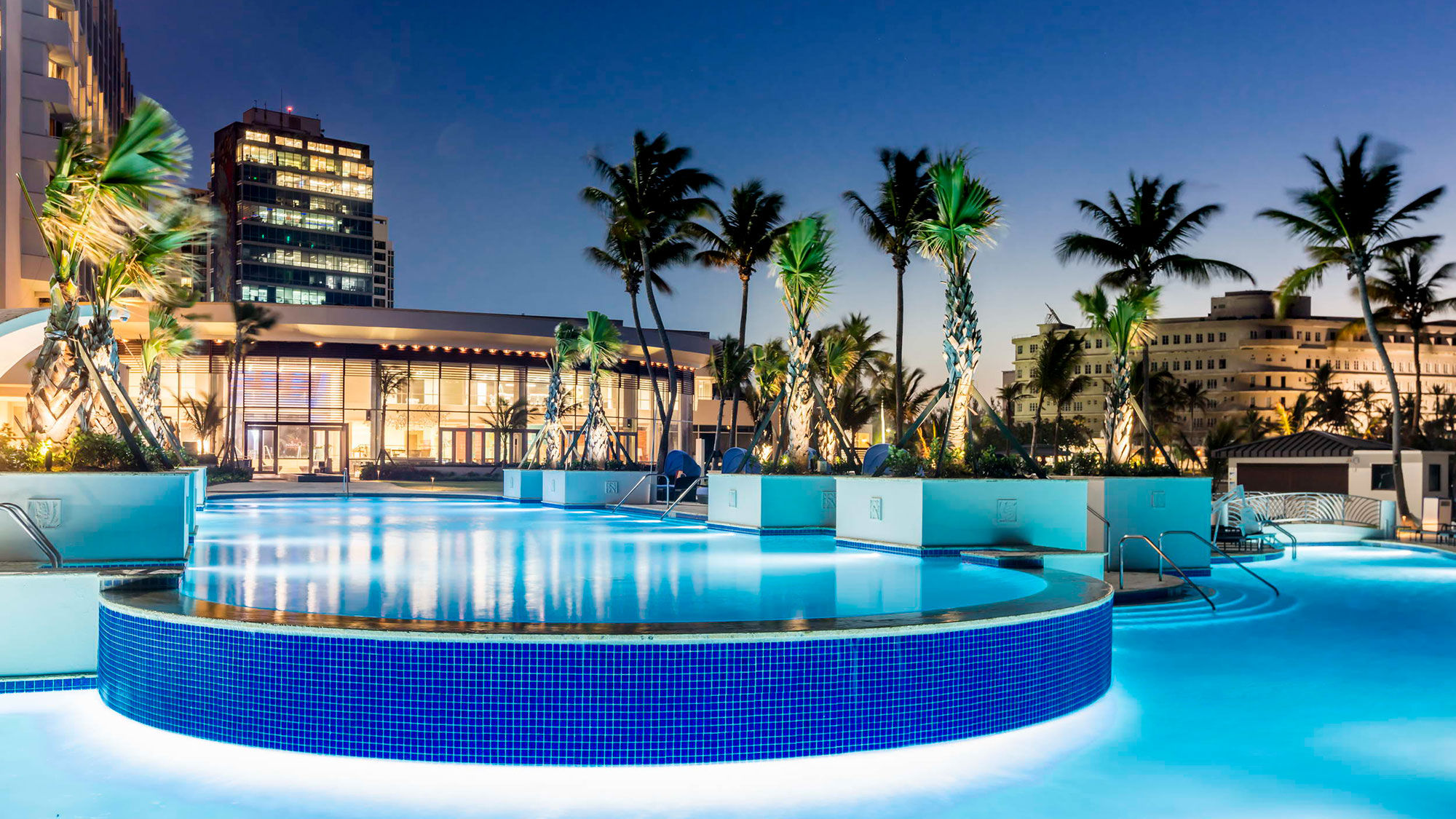 The Caribe Hilton in San Juan has reopened.