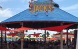 Captain Jack's is the biggest bar on CocoCay. It has a performance stage.