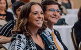 Carla Campos, executive director of the Puerto Rico Tourism Co., and Puerto Rico secretary of state Luis Rivera Marin. On the first afternoon of Tourism Cares for Puerto Rico, the delegation heard from Puerto Rican entrepreneurs working in tourism-related social enterprises.