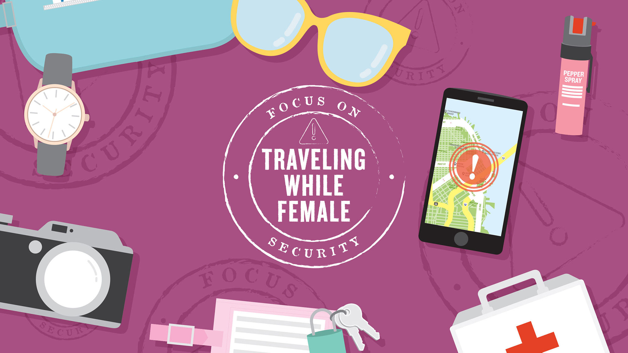 Focus on security: Traveling while female