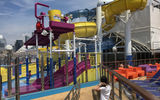 From water slides to waterpark: The area was expanded and updated on the Carnival Sunrise.
