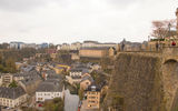 A view from Luxembourg City's Old Quarters and Fortifications, a Unesco World Heritage Site.