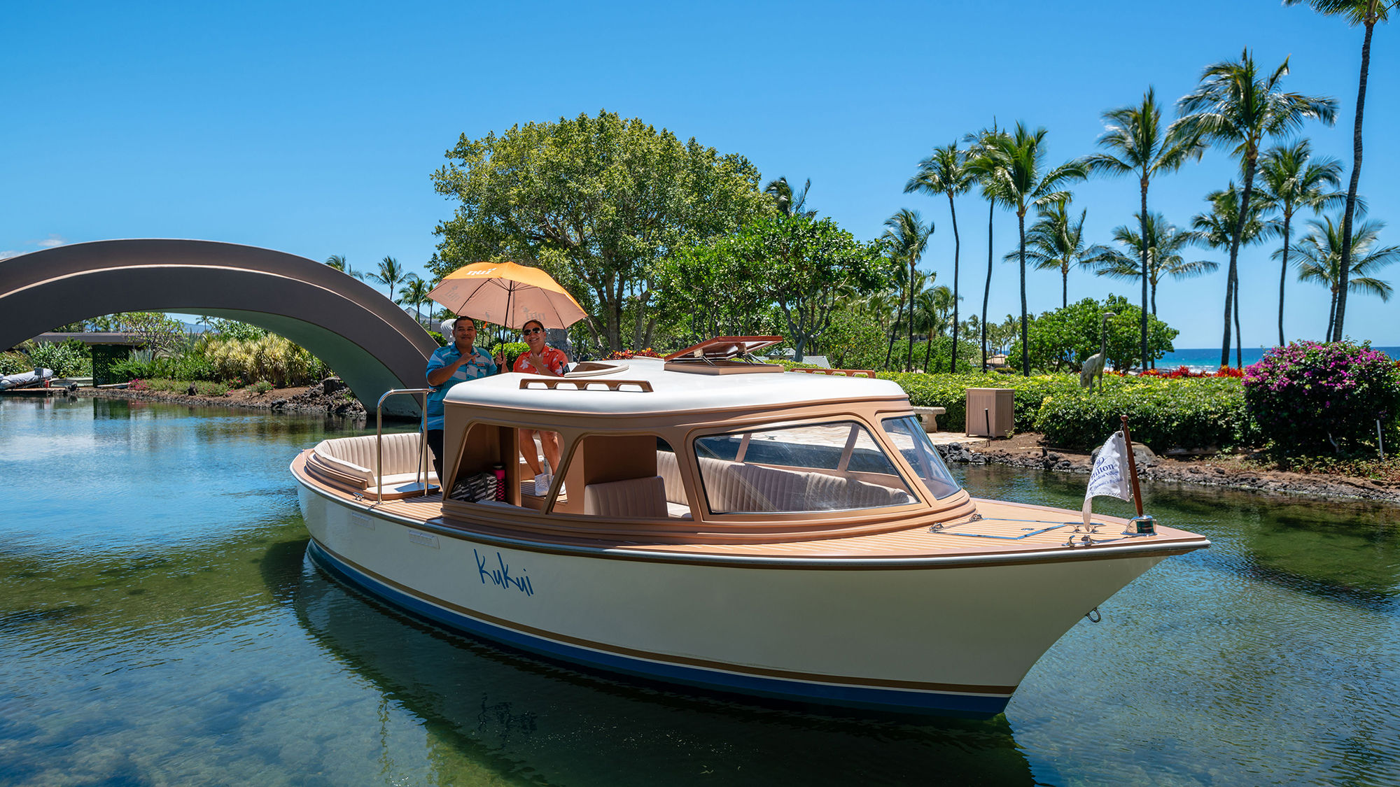 The boats have also been equipped with LED lights for illuminating the canals at night, updated cabin lighting and a new sound system.