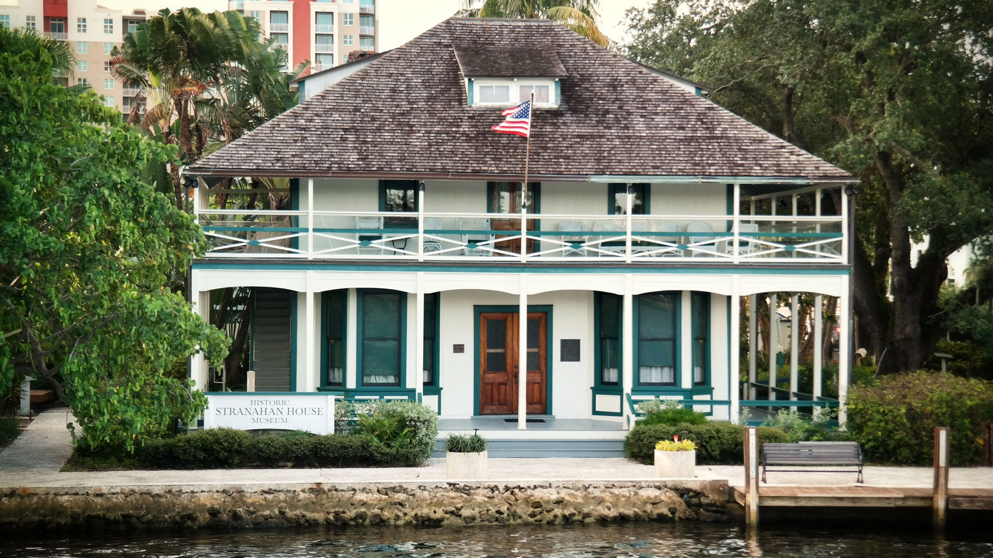The Stranahan House Museum is the oldest surviving structure in Broward County.