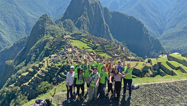 Change Makers Summit participants at Machu Picchu. Change Makers Summit participants at Machu Picchu.
