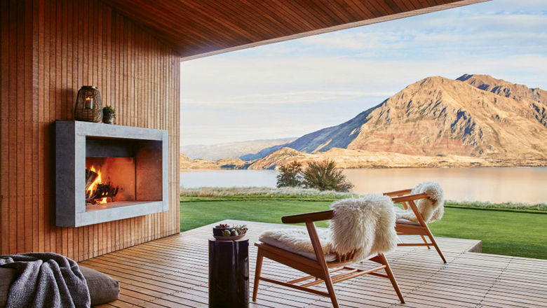 An Airbnb Luxe property in Wanaka, New Zealand.