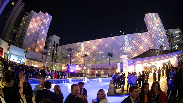 During a reveal party, the SLS Las Vegas said it would become the Sahara Las Vegas.