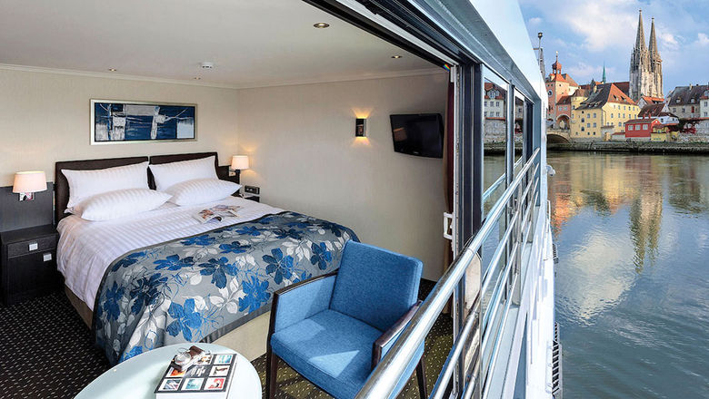 A Panorama Suite on an Avalon Waterways ship.
