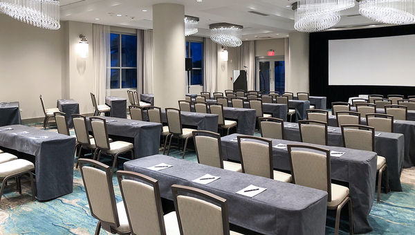 The Caribe Hilton renovated its meeting rooms. The Caribe Hilton renovated its meeting rooms.