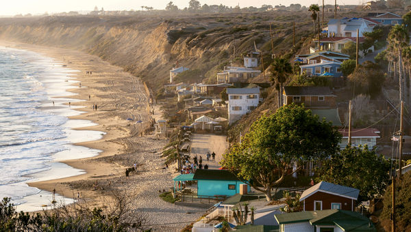 The Crystal Cove Historic District in Newport Beach, Calif., where cottages are open to the public for overnight stays. It is one of the few lower-cost accommodation options on the California coast. The Crystal Cove Historic District in Newport Beach, Calif., where cottages are open to the public for overnight stays. It is one of the few lower-cost accommodation options on the California coast.