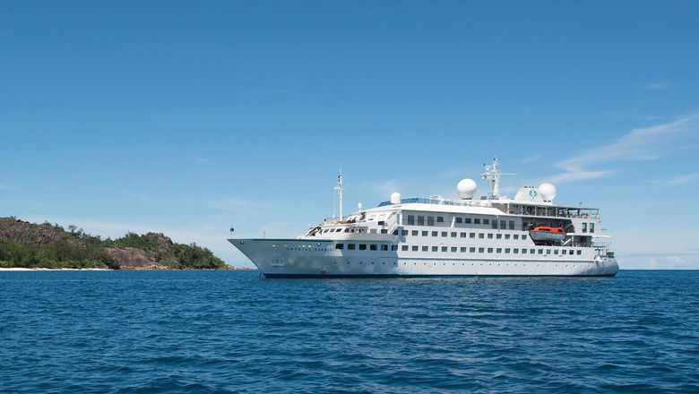 The Crystal Esprit, the line's 62-passenger megayacht which sails in the Seychelles and the Adriatic Sea, draws more youthful passengers than the line's ocean ships.