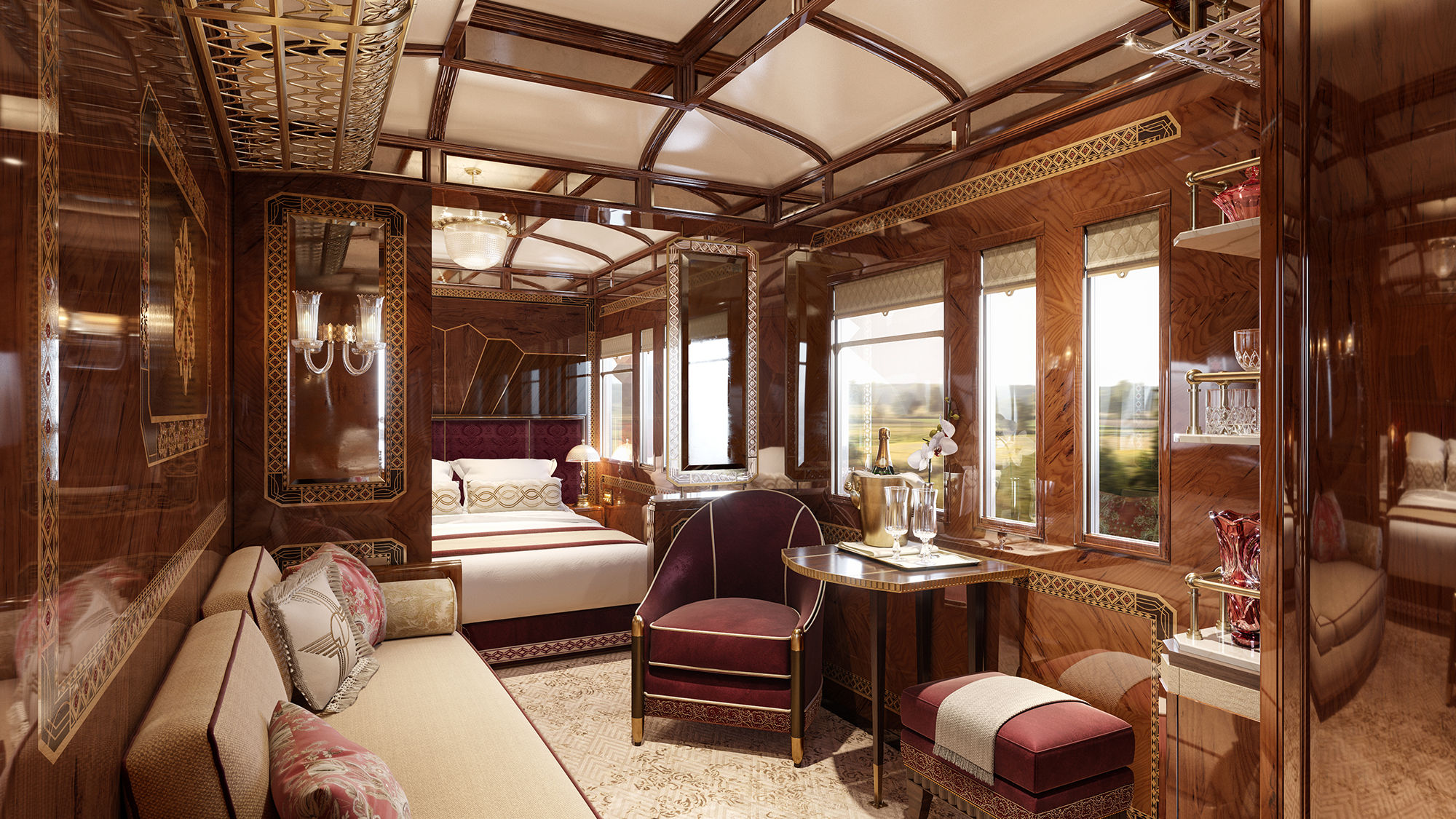 The Prague Grand Suite on the Venice Simplon-Orient-Express is set to debut in 2020.
