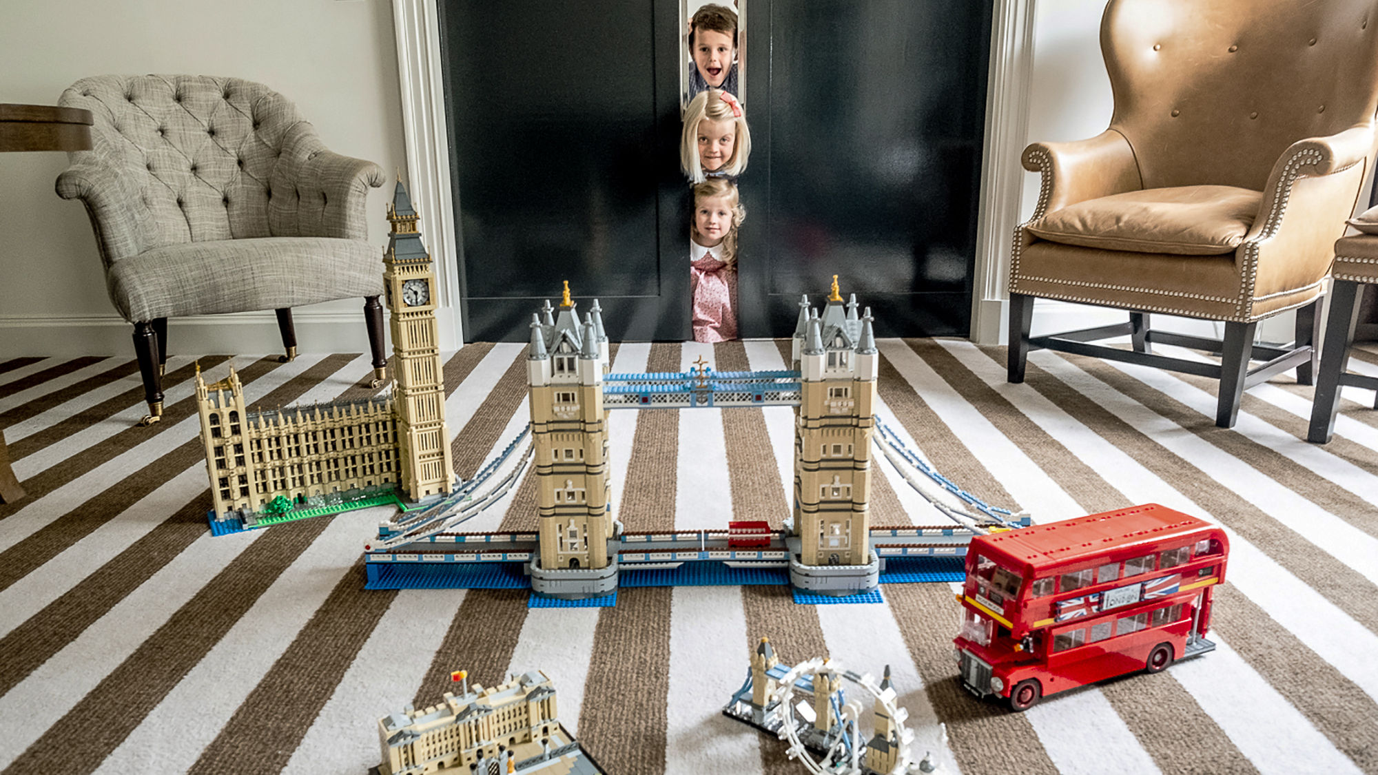 Children at the Rosewood London, one of the hotels offering Rosewood Family Time packages