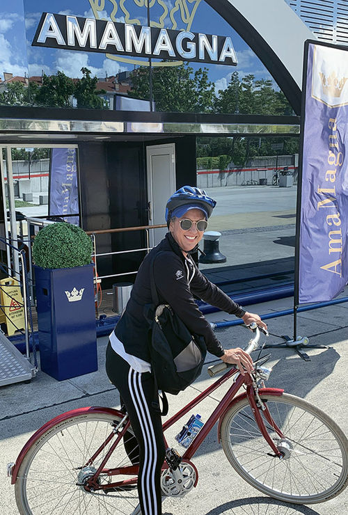 Jeri Clausing, Travel Weekly’s river cruise editor, saddles up for a solo Vienna adventure after oversleeping and missing her guided bike tour. Jeri Clausing, Travel Weekly’s river cruise editor, saddles up for a solo Vienna adventure after oversleeping and missing her guided bike tour.