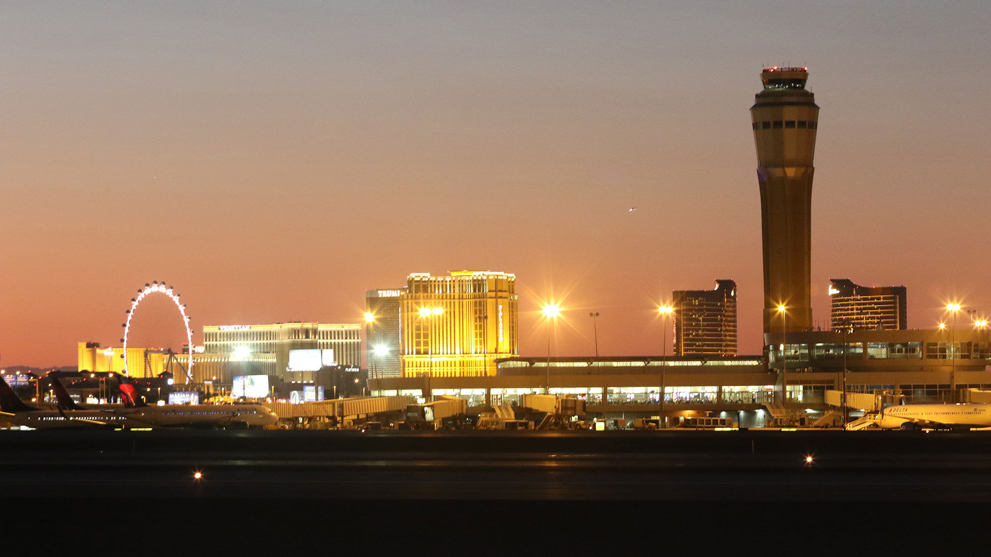McCarran Airport in Las Vegas recorded its busiest month ever in May.