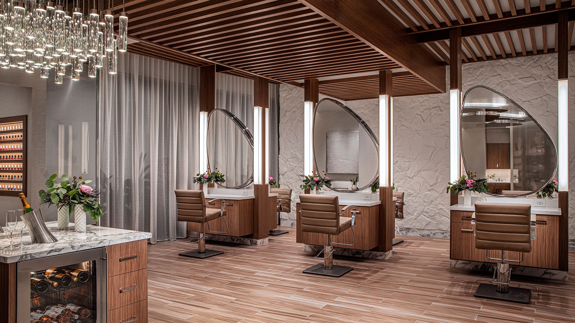 The Salon at the Palms is the latest phase of the resort's $690 million renovation.