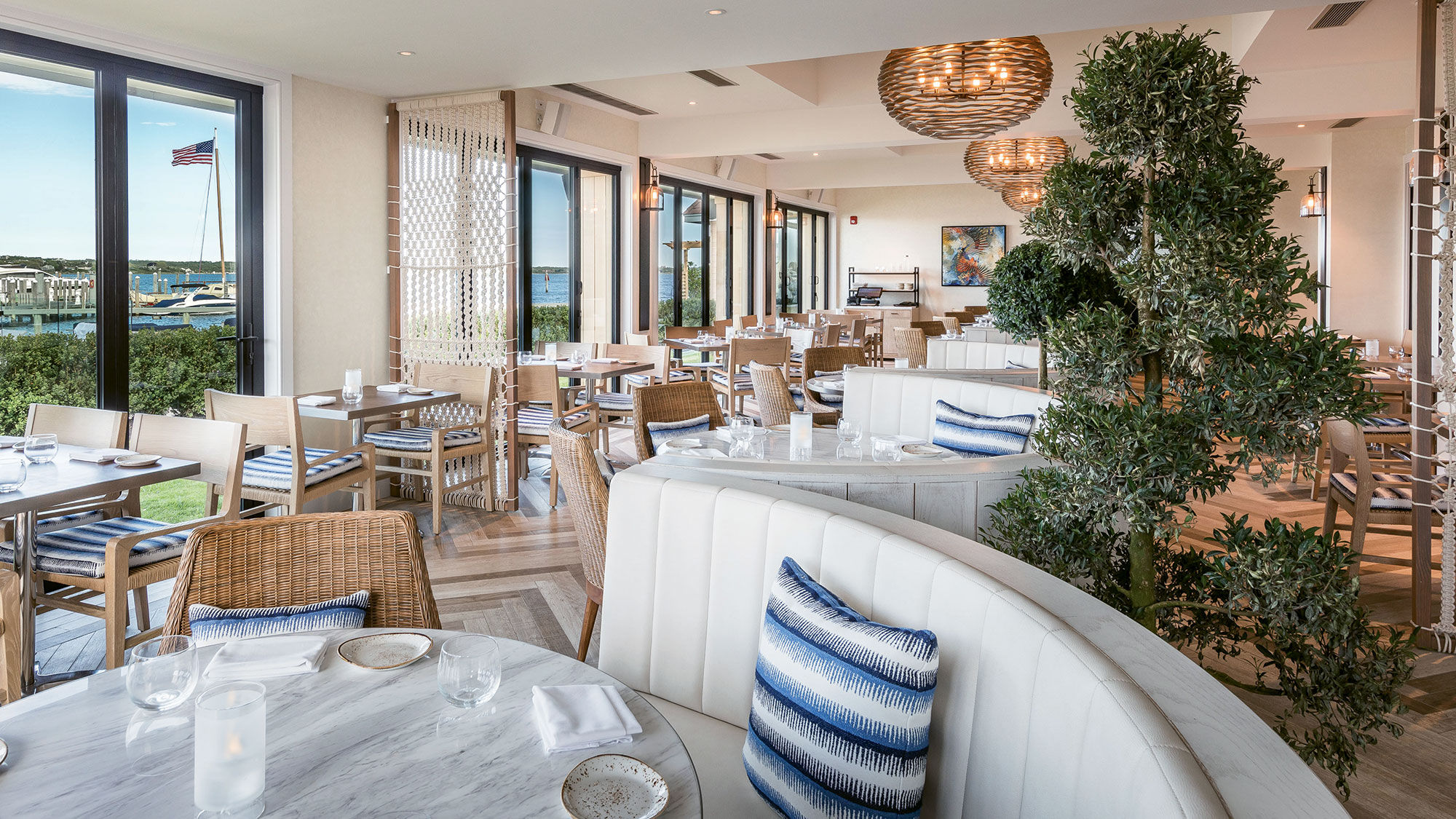 At Gurney's Star Island Resort's Showfish restaurant, the catch is brought in from the dock outside daily.