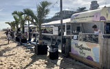 Beachfront outpost of Brooklyn's famous Van Leeuwen ice cream at Gurney's Montauk Resort & Seawater Spa. Gurney's Star Island Resort down the road has a full Van Leeuwen ice cream parlor.