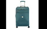 Fashioned with female travelers in mind, Delsey Montrouge Luggage Collection includes a carryon, a larger upright, a carryon duffel and a backpack with a padded laptop sleeve.