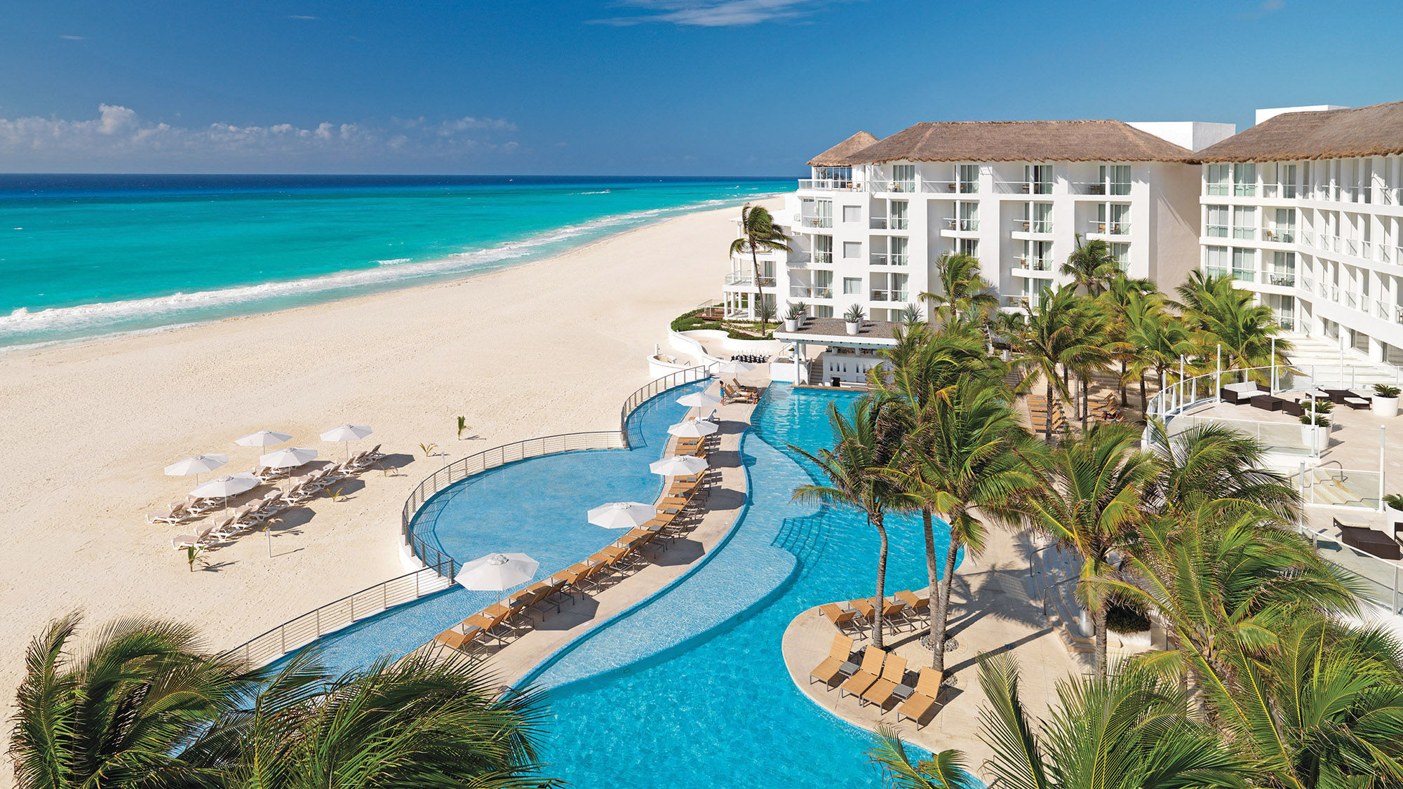 The Playacar Palace in Playa del Carmen, Mexico, is one of 10 resorts in Mexico and Jamaica in Palace Resorts' portfolio.