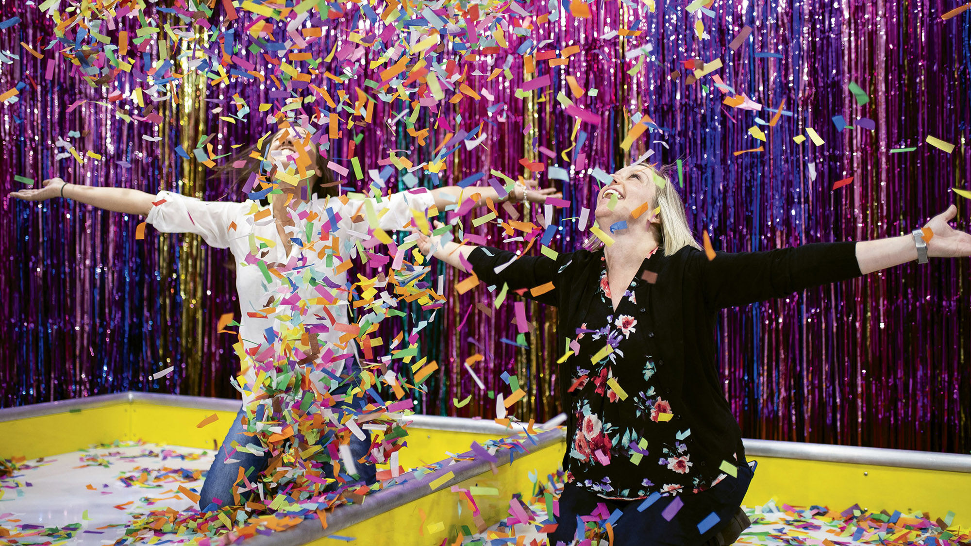 The Confetti Dome is one of the attractions at Happy Place, opening this month at the Shoppes at Mandalay Place.