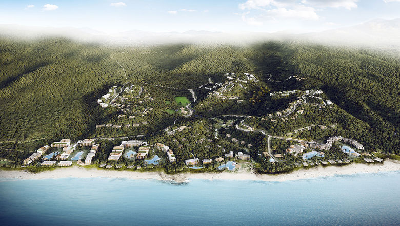 A rendering of NIA in Riviera Nayarit, Mexico, where Marriott International will have four all-inclusives.