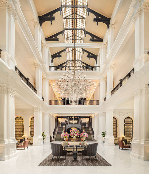 The Raffles Singapore has reopened