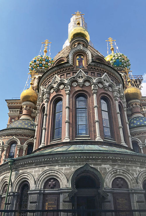 The Church of the Savior on Spilled Blood was built on the site where Alexander II was killed by an assassin’s bomb. The Church of the Savior on Spilled Blood was built on the site where Alexander II was killed by an assassin’s bomb.