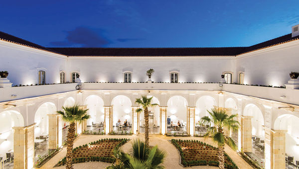 The exterior of the Vila Gale Collection Elvas Historic Hotel, Conference & Spa, which is the first hotel to open under the government's Revive program. The exterior of the Vila Gale Collection Elvas Historic Hotel, Conference & Spa, which is the first hotel to open under the government's Revive program.