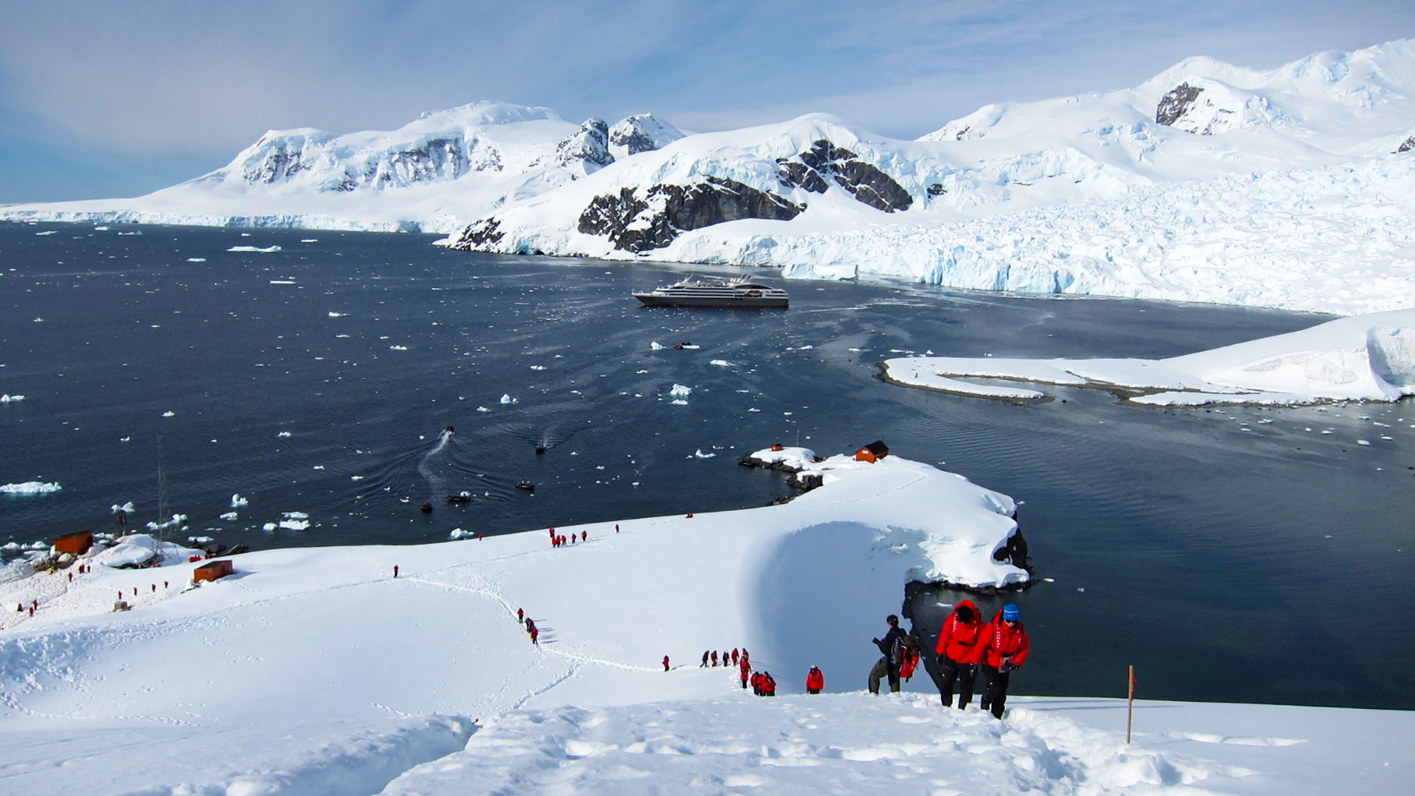With Abercrombie & Kent's polar cruises, the operator does a full-ship charter, and then it adds its own team of specialists.