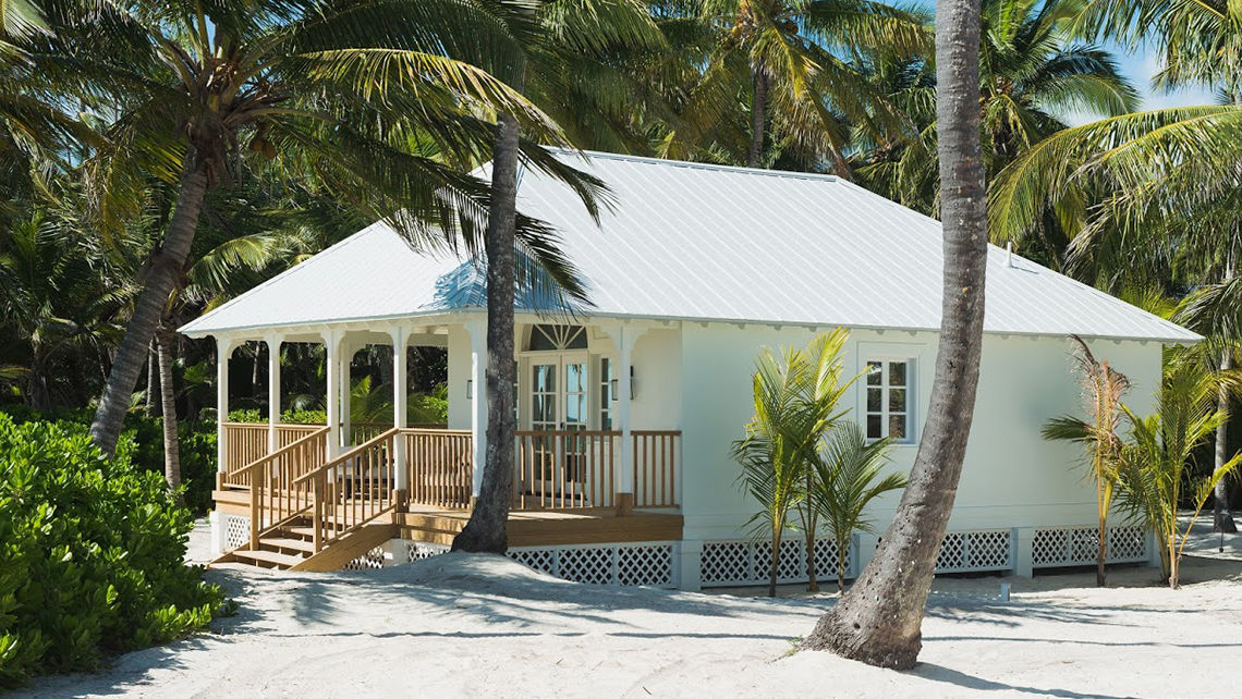 One of the villas at Caerula Mar, which is scheduled to open this fall on South Andros Island in the Bahamas.