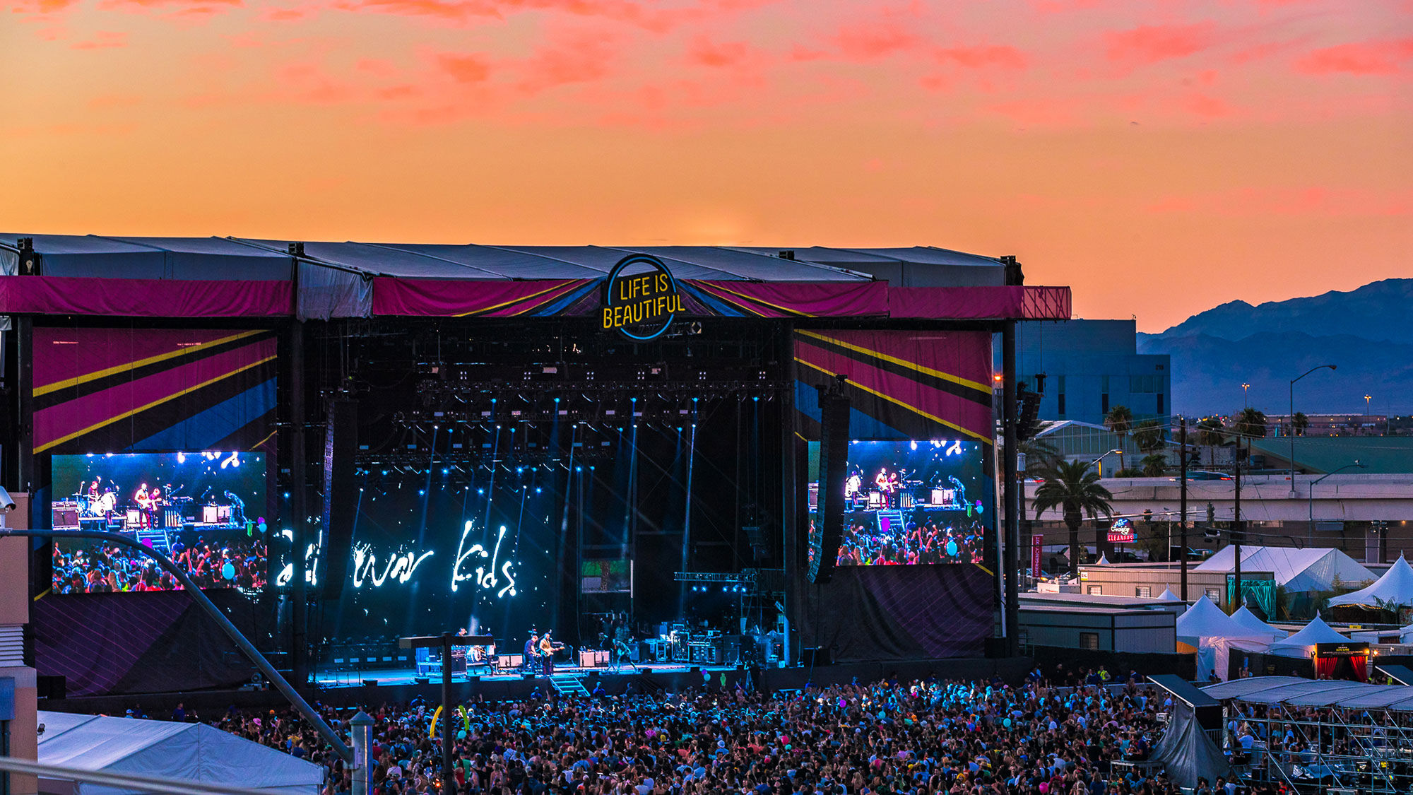 A reported 190,000 attended last year's Life is Beautiful festival in downtown Las Vegas.