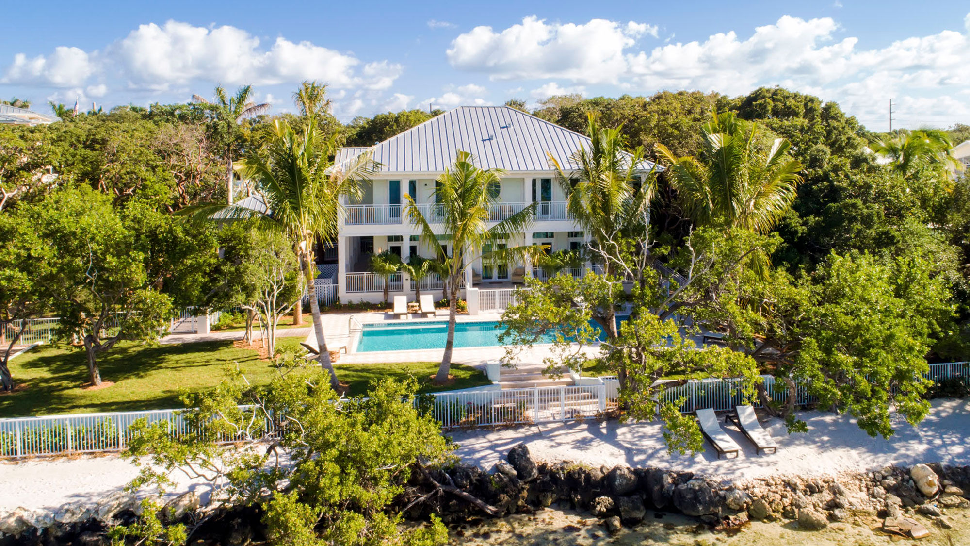 The beach house at the Playa Largo Resort & Spa on Key Largo in the Florida Keys.