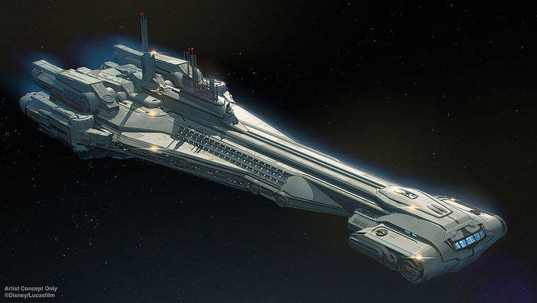 Disney promises a one-of-a-kind vacation experience aboard the Halcyon starship.
