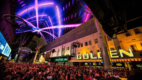The Fremont Street Experience is undergoing an upgrade that will make it seven times brighter.