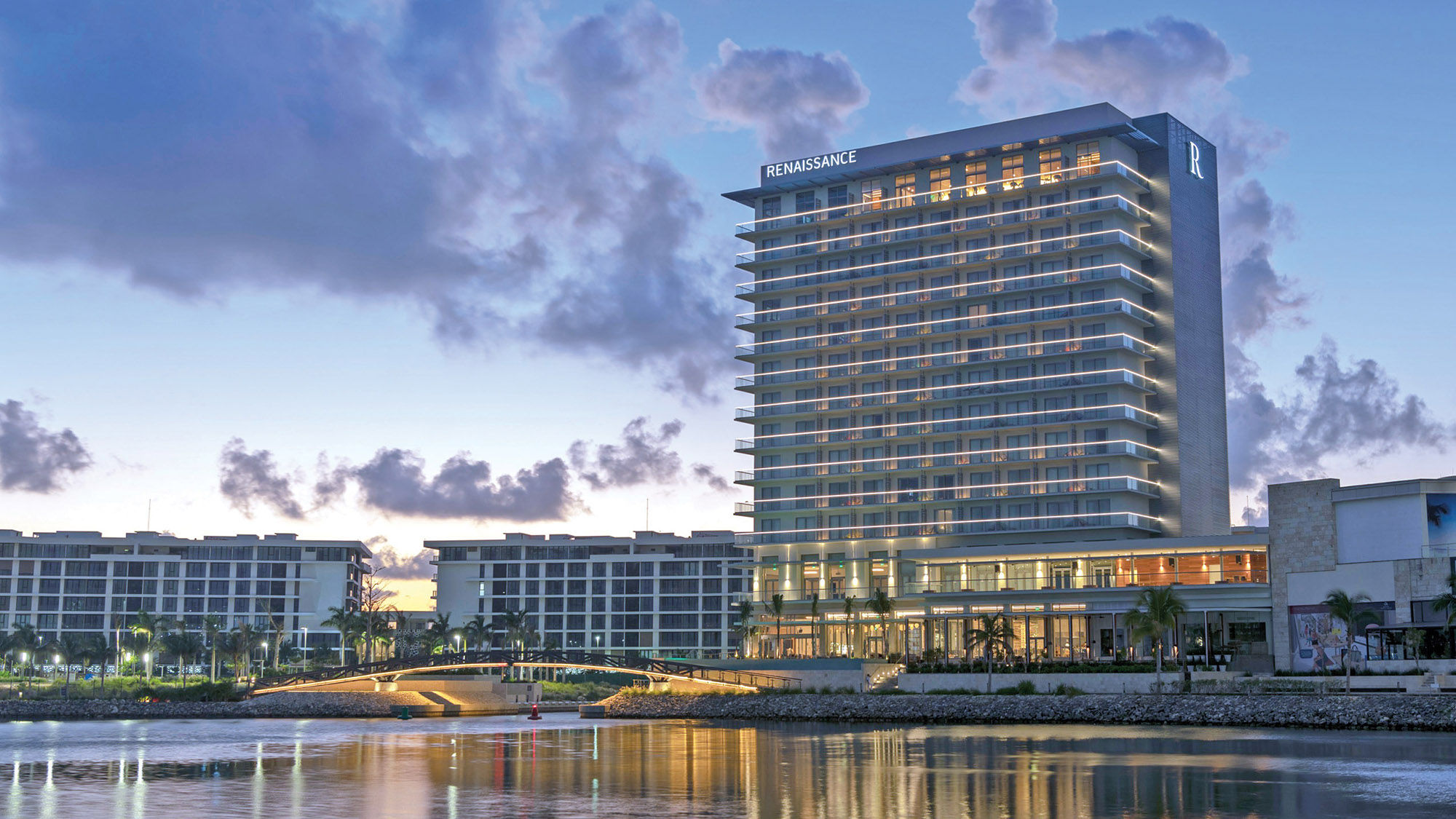 The Renaissance Cancun Resort and Marina, which opened in February.