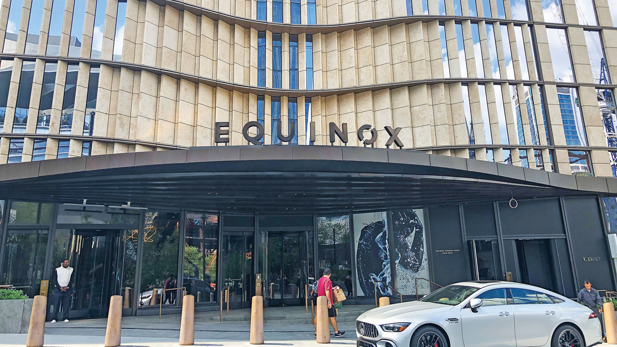 The Equinox Hotel opened in 2019 in New York's Hudson Yards neighborhood.