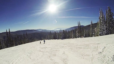 Lost Trail Powder Mountain ski resort on the Montana/Idaho border is a member of the Indy Pass.