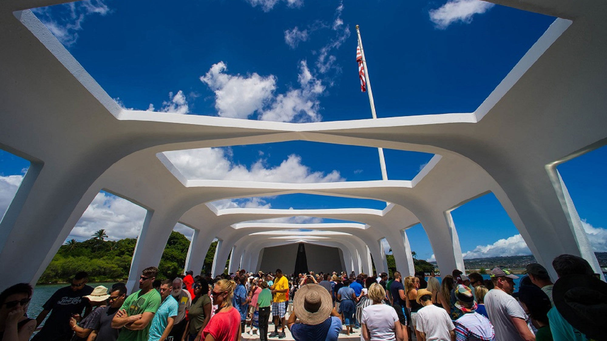 The USS Arizona Memorial at Pearl Harbor reopened Sept. 1 after 15 months of ramp and dock repairs.