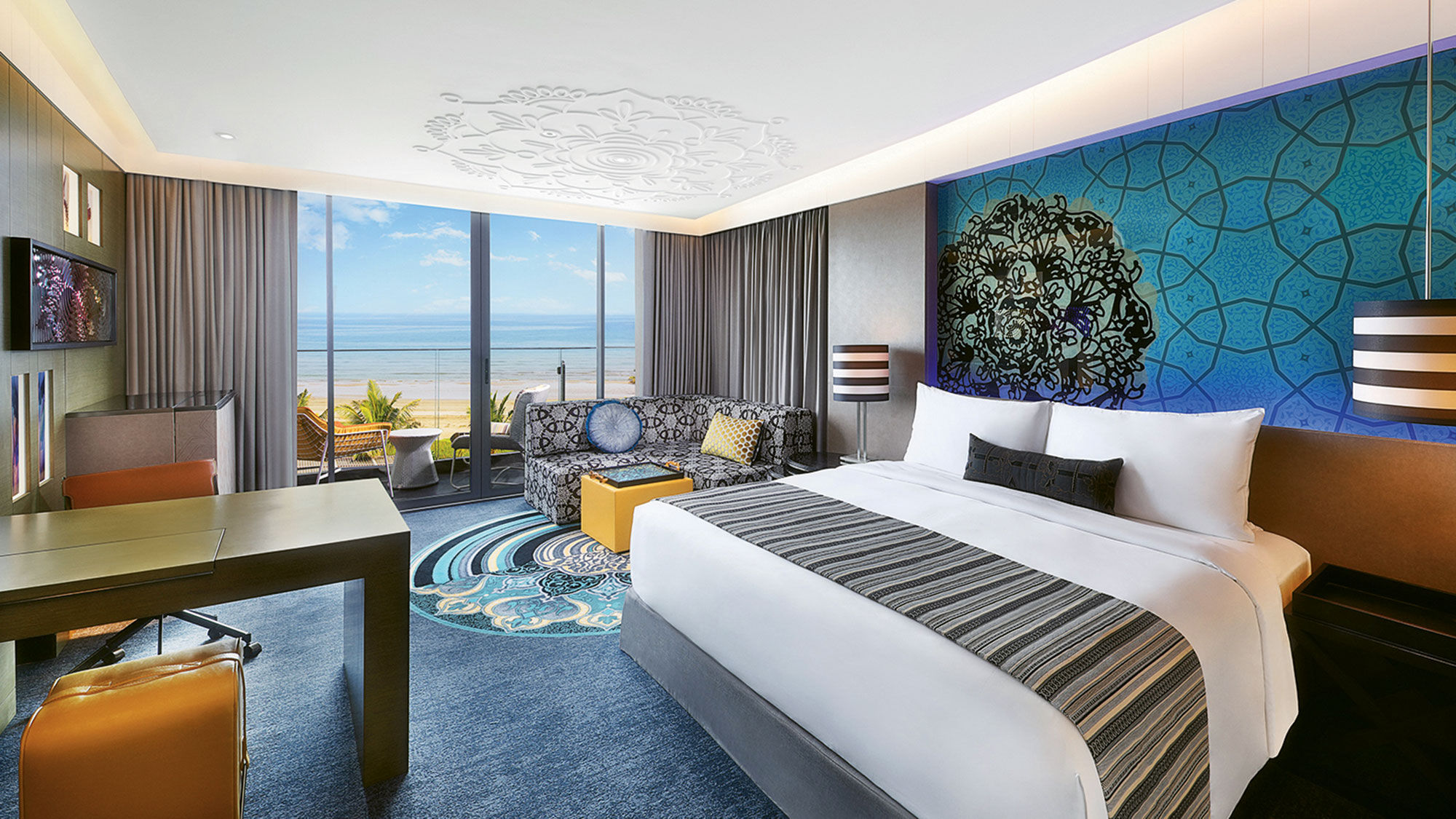 A room at the W  Muscat.