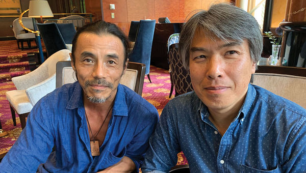 Samurai Workout founders Hiroki Noguchi, left, and Fumihiro Akahori.