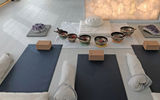 The yoga and Pilates studio has a rose quartz wall and offers a popular sound meditation class using Tibetan bowls.
