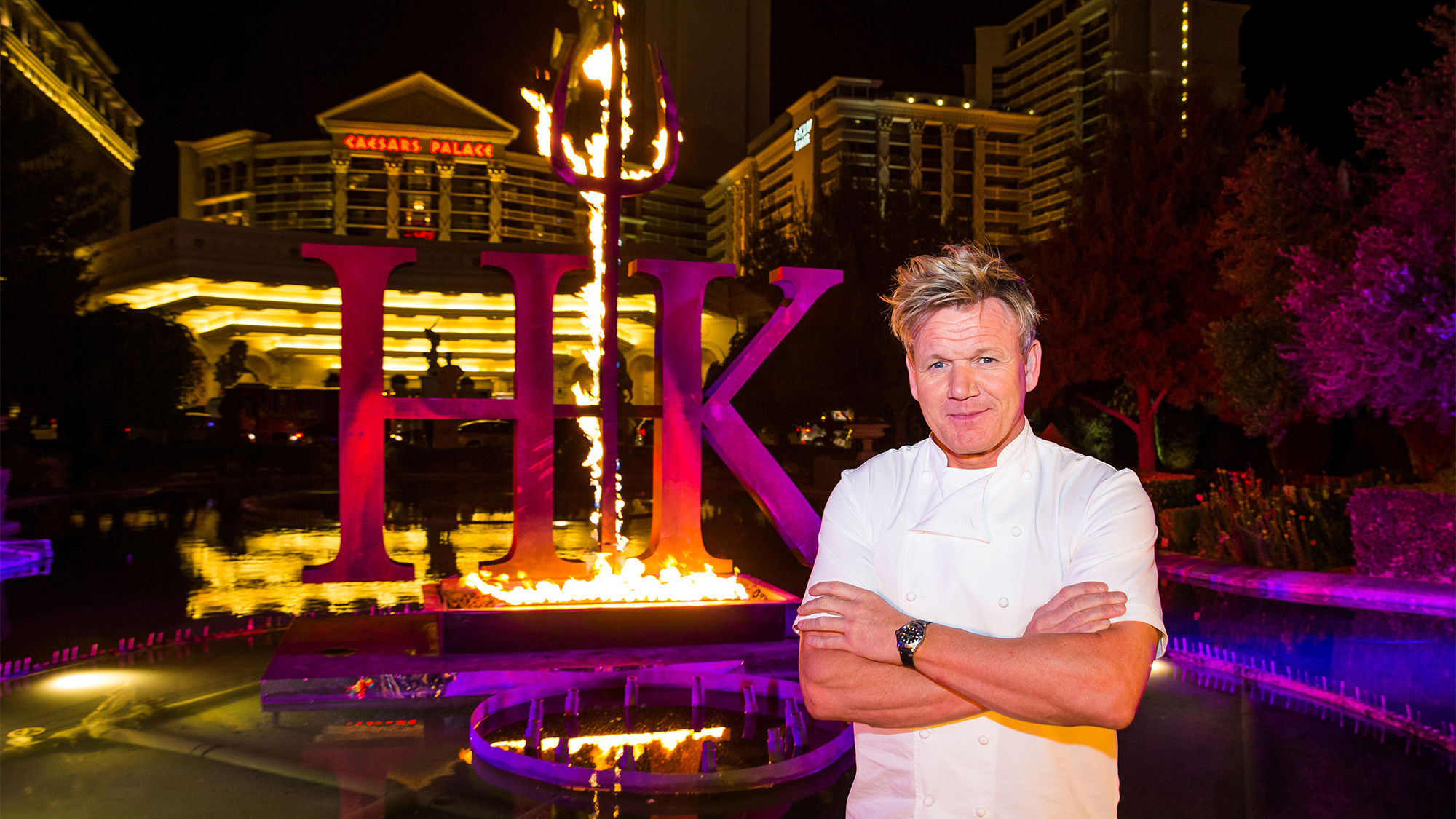 Gordon Ramsay's Hell's Kitchen has been a hot draw at Caesars Palace.