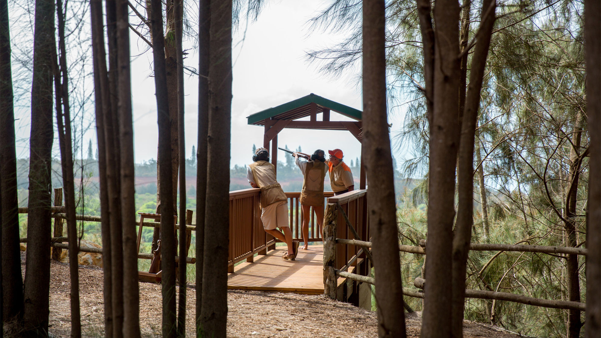 The Lanai Archery and Shooting Range offers introductory courses as well as packages for experienced shooters.