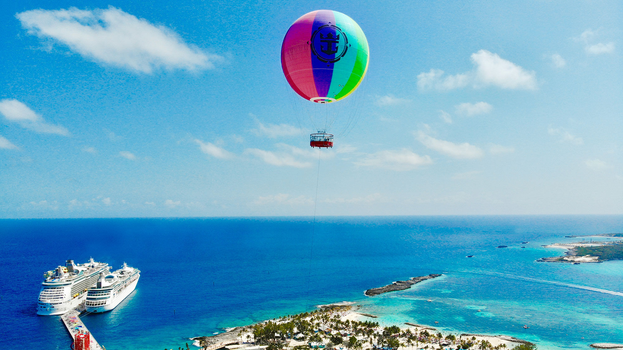 When Dorian threatened, Royal Caribbean had a balloon to deal with