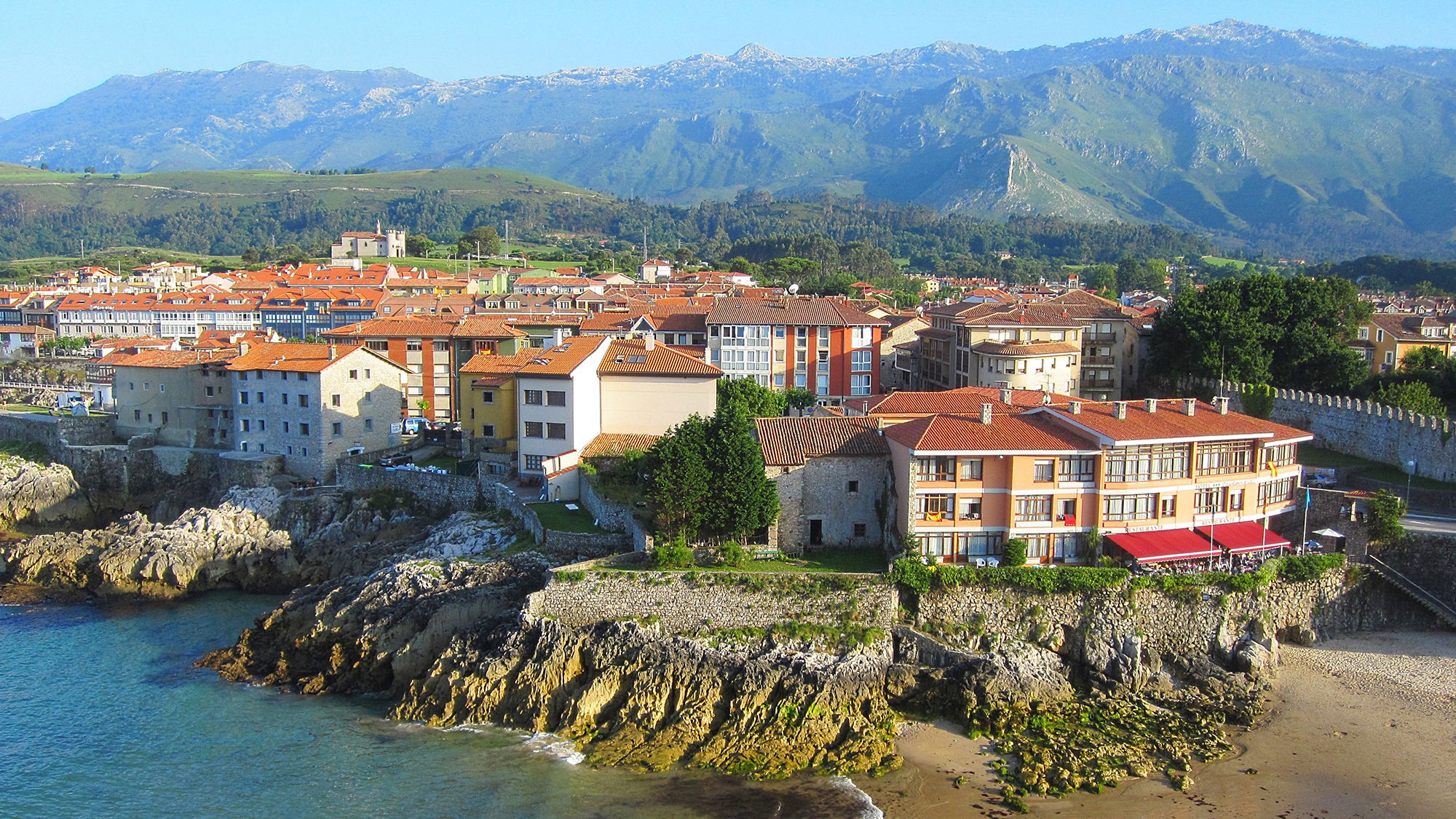 Llanes in Asturias, Spain. The country will open its doors to vaccinated Americans starting June 7.